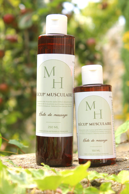 ☁ Récup' musculaire - huile de massage - Mellow Horses