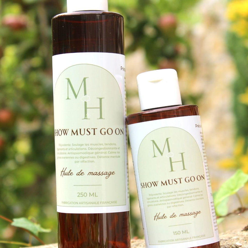 Show must go on - huile de massage - Mellow Horses