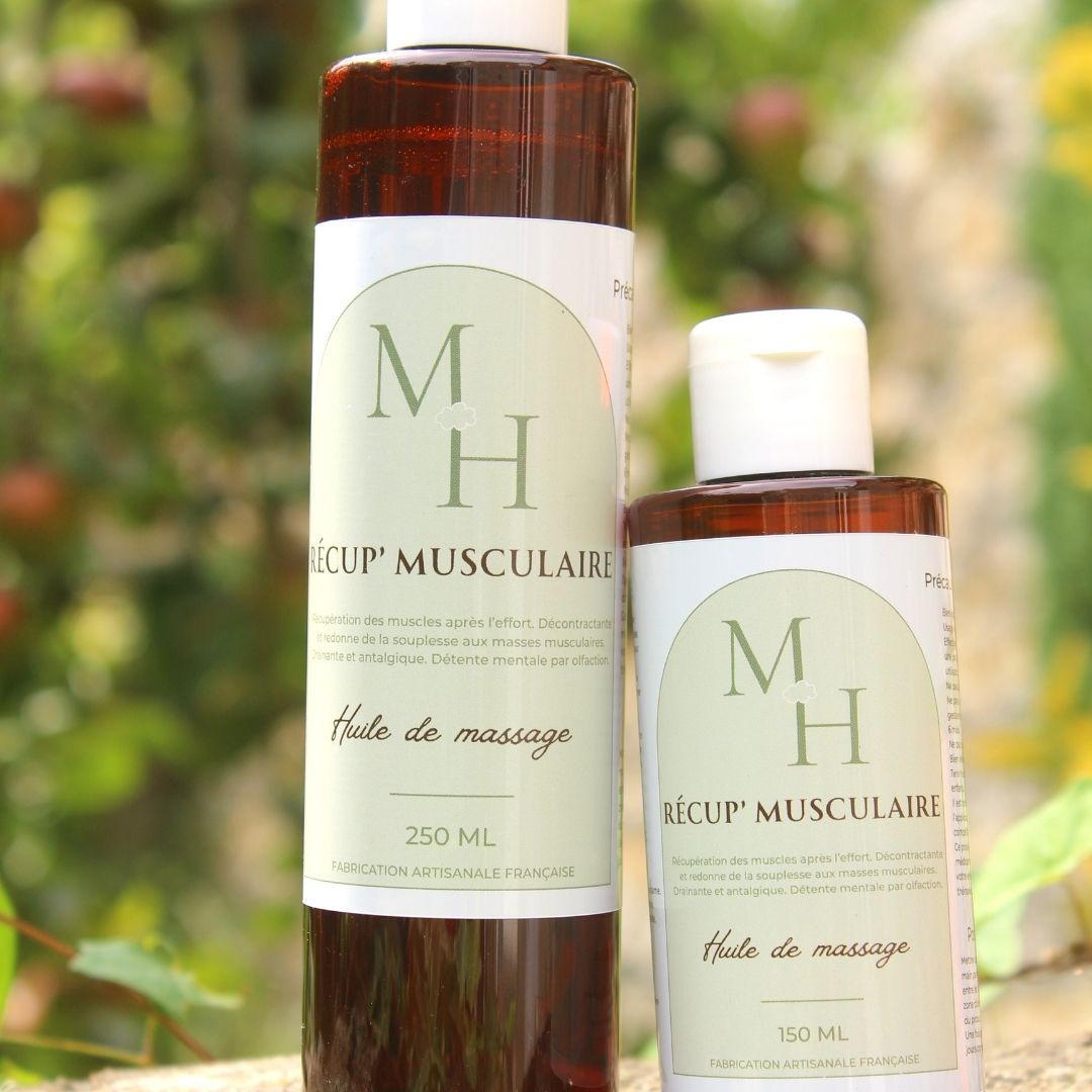 Récup' musculaire - huile de massage - Mellow Horses