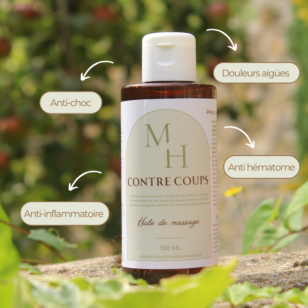 ☁ Contre coups - huile de massage - 150ml - Mellow Horses
