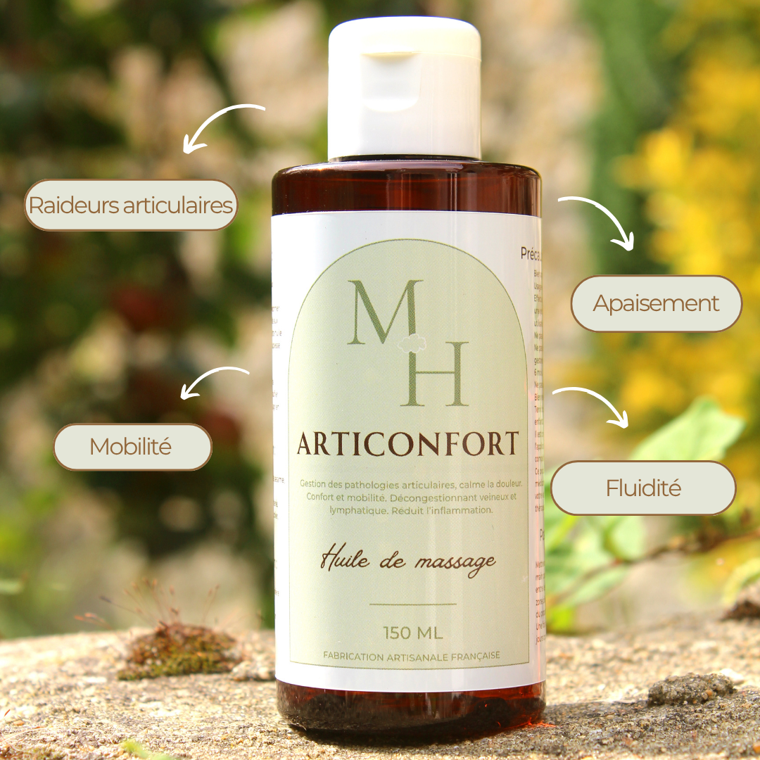 Articonfort - Huile de massage - 150 ml - Mellow Horses